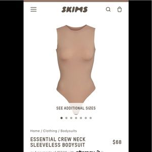 SKIMS nude body suit